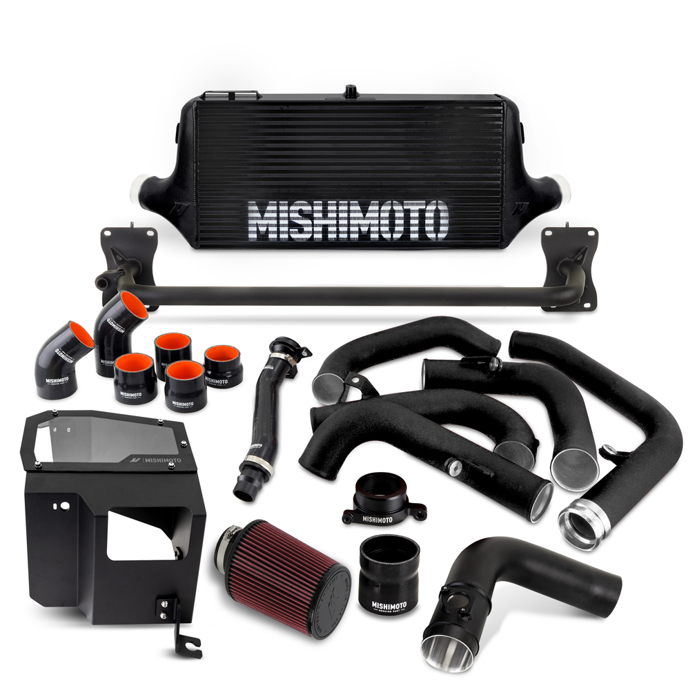Mishimoto — Mishimoto 2022+ WRX Intercooler Kit W/ Intake BK Core MWBK Pipes
Intercooler Kit - view 10